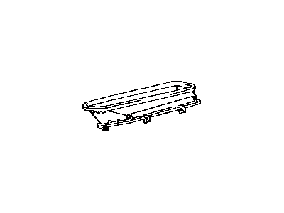 87220-42070 Toyota Duct Assembly, Air Illustration 1 of 1