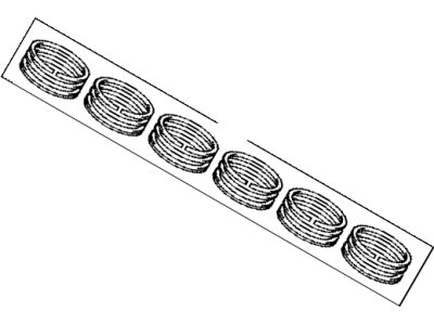Scion 13011-0V010 Piston Ring Set