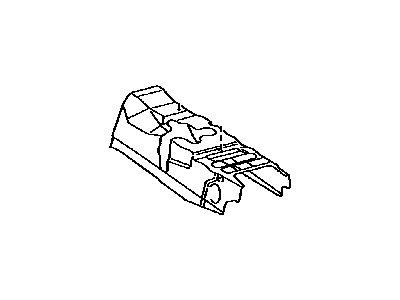 Toyota 58513-0R010 Mat, Floor, Front Center