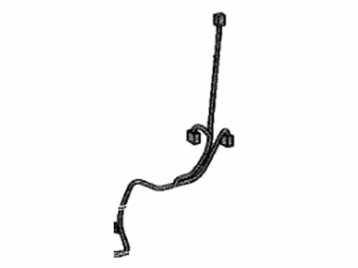 Toyota 8219B-0R090 Wire, Front Seat, Driver Side 8219B-0R090 Toyota Wire, Front Seat, Driver Side Illustration 1 of 1