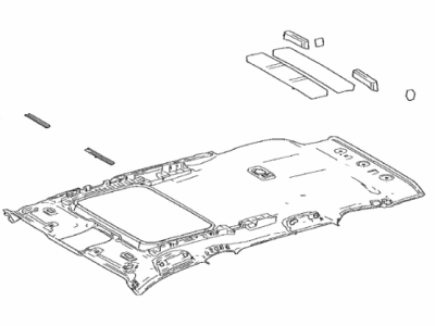 Toyota 63310-42520-C0 Headlining Assy,  Roof