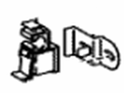 Toyota 90949-01D56 Clamp,  Brake Tube,  NO.8