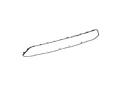 Toyota 52453-0R061-B3 Lower Molding