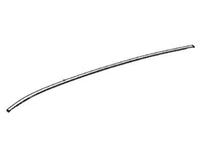 75552-42050 Toyota Moulding, Roof Drip Side Finish, Driver Side Illustration 1 of 1