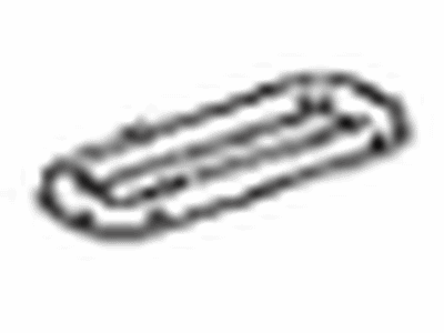 63437-48040 Toyota Seal, Roof Carrier, Passenger Side Illustration 1 of 1