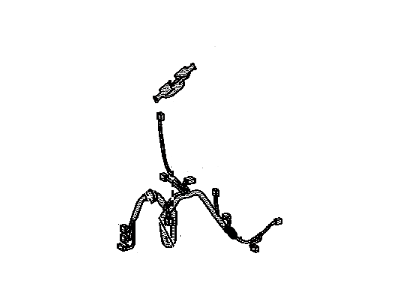 Toyota 82151-02J70 Wire, Front Door, Passenger Side