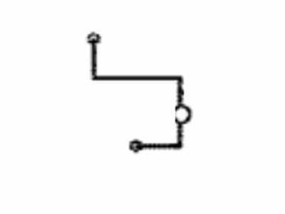 Toyota 47315-02260 Tube,  Front Brake,  NO.5