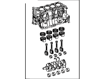 Toyota 11400-0H070 Block Assembly, Short