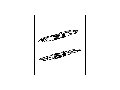Toyota 04943-02080 Strut Kit, Rear Brake