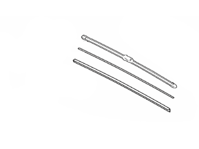 Toyota 85222-F4030 Blade,  Front Wiper,  LH