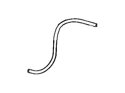 Toyota 99555-10500 Hose(For Radiator Breather)