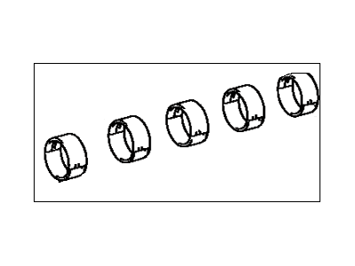 Toyota 11704-71020 Bearing Set,  Crankshaft