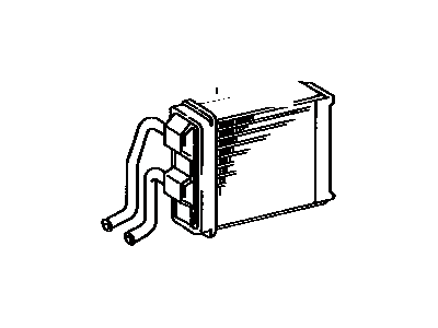 Toyota Van Heater Core - 87107-95D01