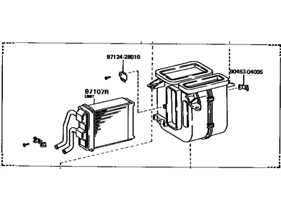 Toyota 87150-28130 Heater Assembly