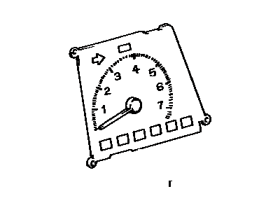 Toyota 83242-28270 Tachometer Assembly, Engine