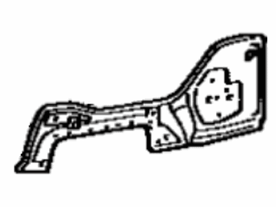 Toyota 53701-28010 Apron Sub-Assembly, Front Fender, Passenger Side
