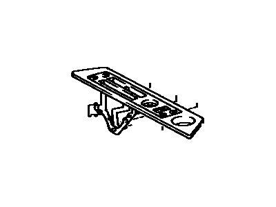 Toyota 55910-28010-02 Control Assembly, Heater Or Boost Ventilator