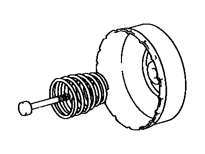 Toyota 44606-20800 Rod Sub-Assembly, Brake Booster Piston