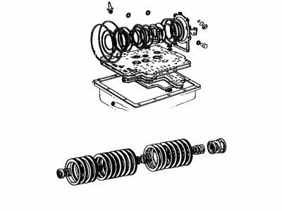 04352-28011 Toyota Kit, Automatic Transmission Overhaul, Passenger Side Illustration 1 of 1