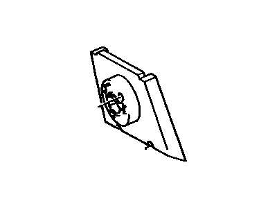 Toyota 45184-22110-04 Cover,  Steering Wheel Boss,  Lower