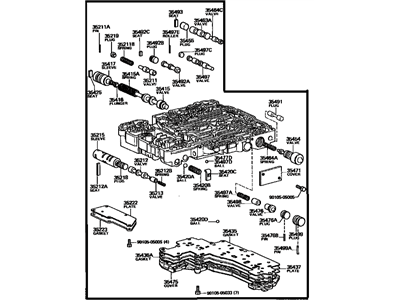 Toyota 35420-28050 Body Assembly, Lower Valve