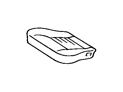 Toyota 71071-28020-04 Cover, Front Seat Cushion, Passenger Side(For Separate Type)