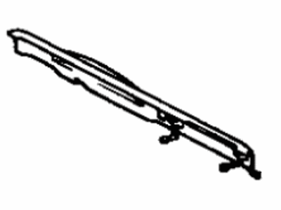 Toyota 57068-87004 Member Sub-Assembly, Rear Floor Rear Cross, Inner