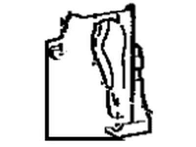Toyota 57045-28010 Plate, Floor Side Rail, Passenger Side