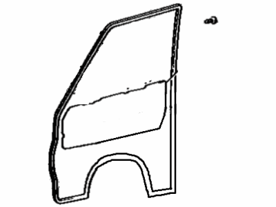 Toyota Van Door Seal - 67861-87003
