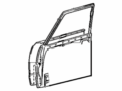 Toyota 67002-28010 Panel Sub-Assembly, Front Door, Driver Side
