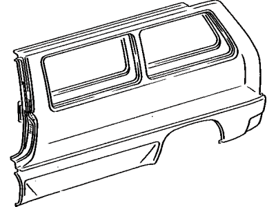 Toyota 61612-28020 Panel,  Quarter,  LH