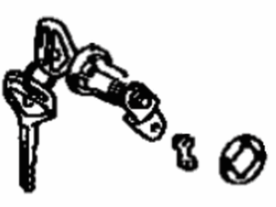 Toyota 69053-28012 Cylinder & Keys