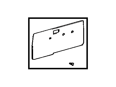 Toyota 67610-28030-03 Door Trim Panel