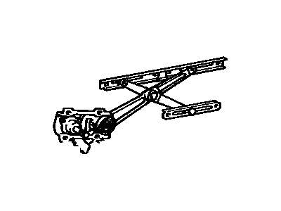 Toyota 69810-87004 Window Regulator