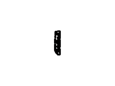 Toyota 73154-16020 Plate