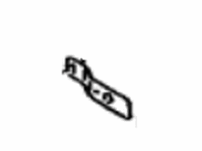 Toyota 77412-10010 Support,  Fuel Tube Grommet,  NO.2