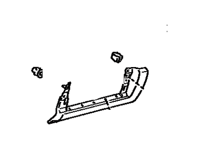 Toyota 55045-16030-J0 Lower Trim Panel