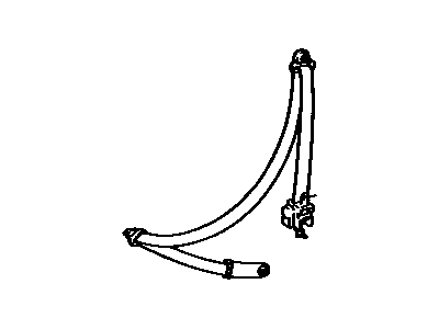Toyota Paseo Seat Belt - 73220-16442-C0