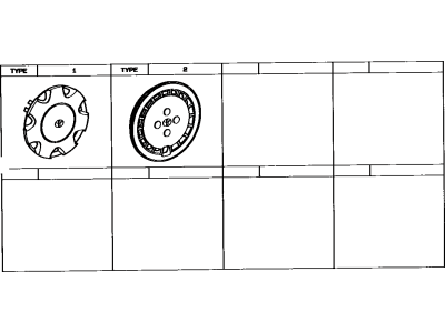 Toyota Tercel Wheel Cover - 42602-16020