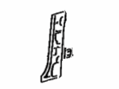 Toyota 61346-16011 Center Pillar