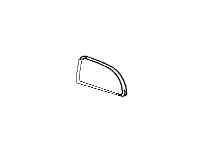 Toyota Tercel Car Mirror - 87961-16550