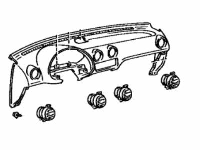 Toyota 55301-16060-W4 Instrument Panel