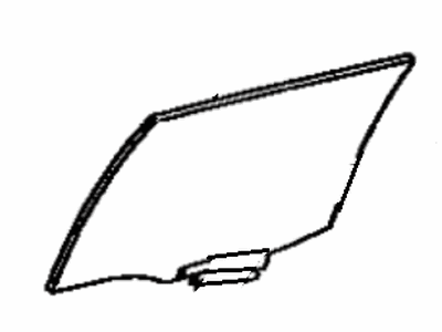 Toyota 68103-16020 Adjustable Glass