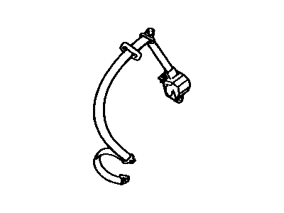 Toyota Tercel Seat Belt - 73360-16322-J0