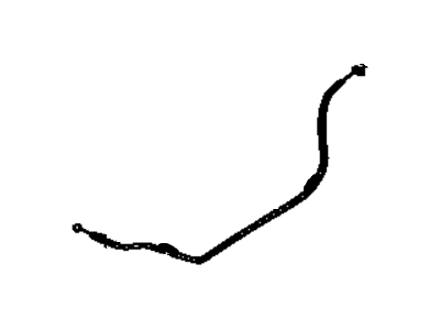 Toyota Tercel Hood Cable - 53630-16220