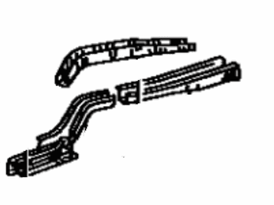 Toyota 57602-16180 Rear Sidemember