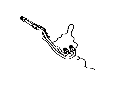 Toyota Tercel Power Steering Hose - 44410-10190