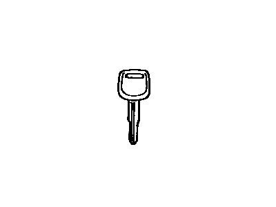 Toyota 90999-00167 Key,  Blank