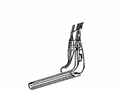 Toyota 61113-16040 Outer Rocker Panel