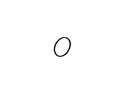 Toyota 90301-52001 Ring, O(For Vane Pump Front Side Plate), Outer